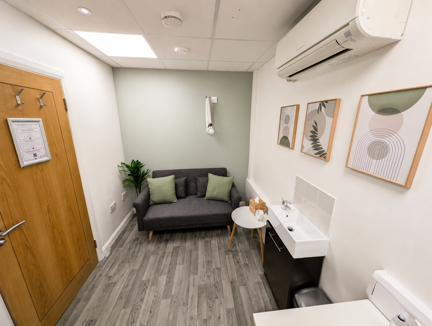 Therapy Room One - Sofa Wall